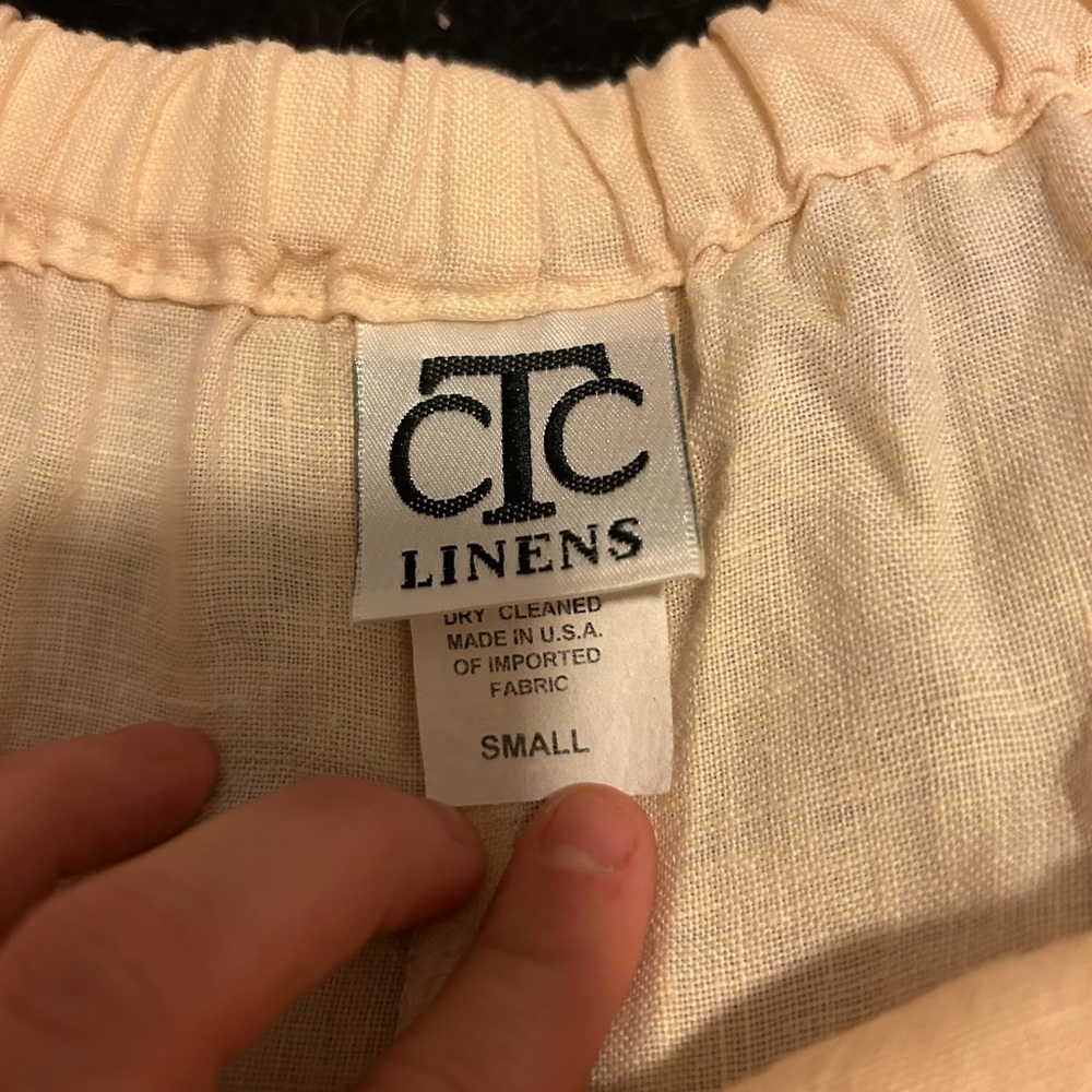 Yellow Linen Set - image 3